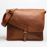ARK 2.0 Messenger Bag Saddle Brown 16 inch