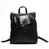 Kelly Leather Backpack Black