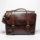Coarse Leather Messenger 2.0 Antique Brown
