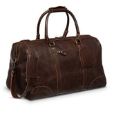 Tourist 50L Leather Duffel Antique Brown