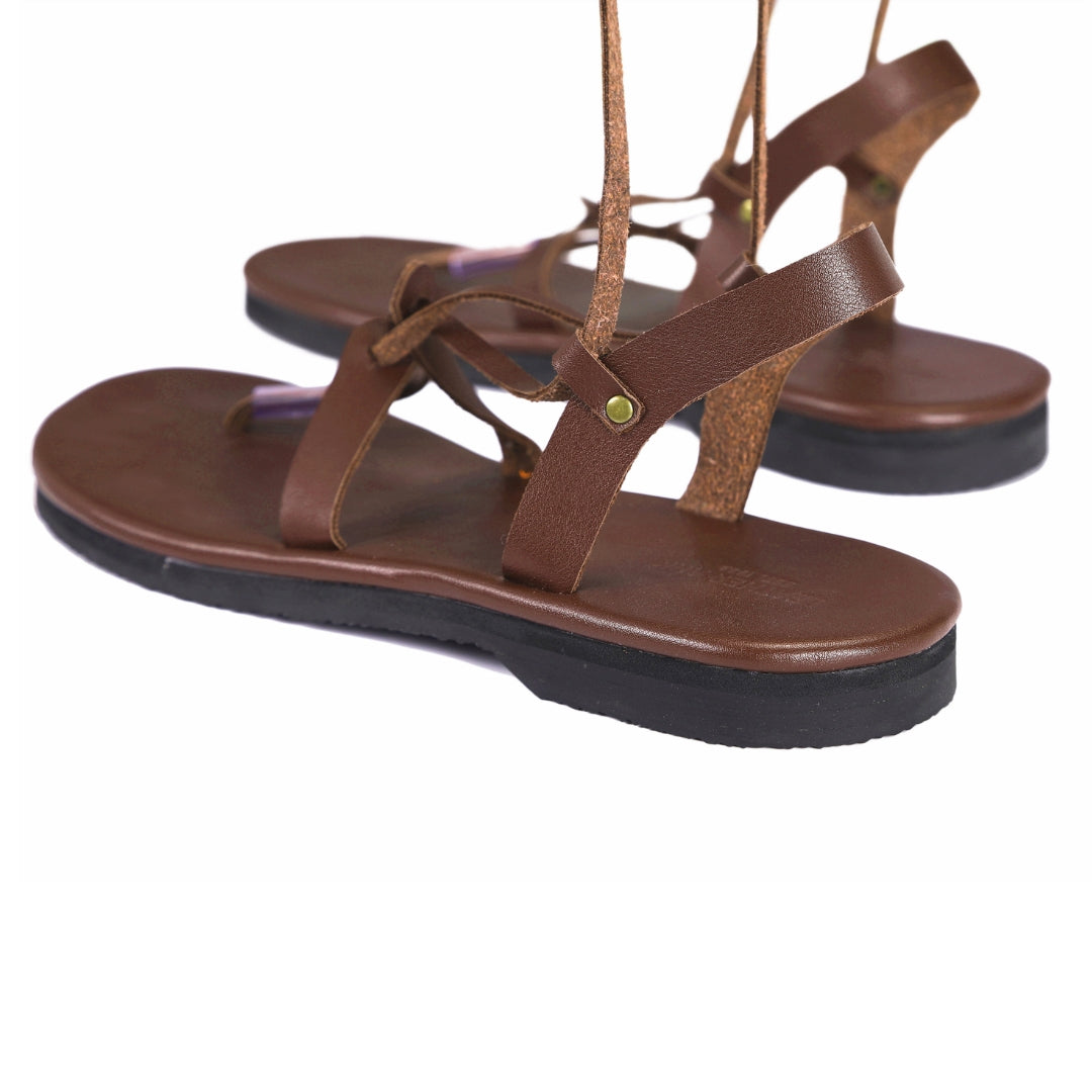 Laced Gladiatrix Sandals