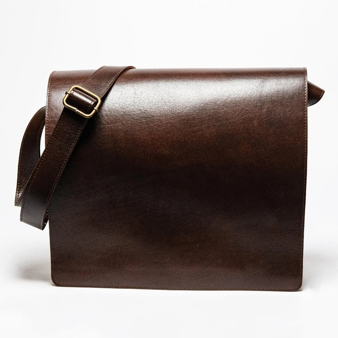 ARK Messenger Bag Antique Brown 16 inch