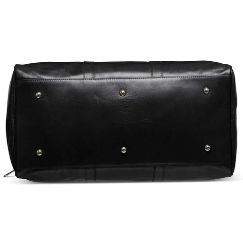Tourist 45L Leather Duffel bag black