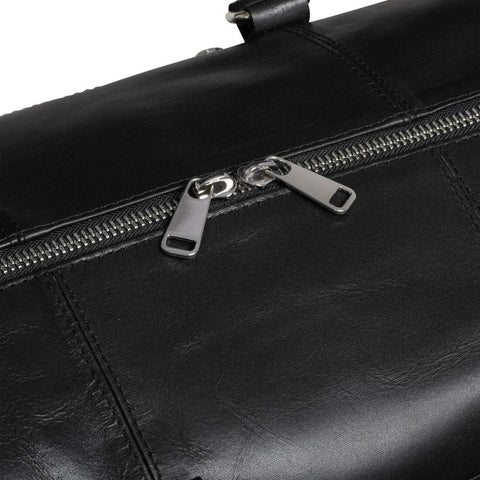 Tourist 45L Leather Duffel bag black